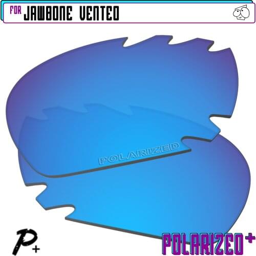 EZReplace Polarized Replacement Lenses for - Oakley Jawbone Vented Sunglasses - Blue P Plus