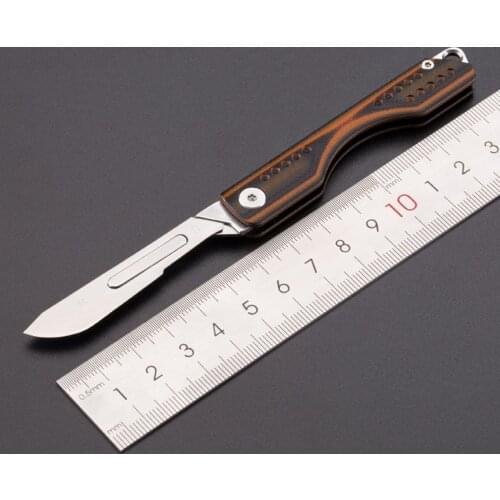 G10 Knife Folding Mini Knife With EDC Folding Knife Sharp Key Knife Folding Knife Utility Knife Over Security
