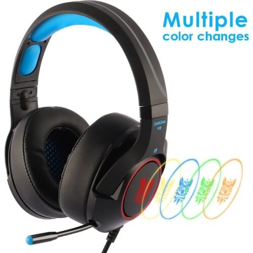 ONIKUMA K9 Gaming Headset Casque PC Stereo Gaming Headphones with Microphone LED Light For Laptop/ PS4/Xbox One Controller Gamer