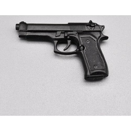 1/6 scale soldier Beretta M92F classic pistol gun model toys suitable for 12" action figure body accessories