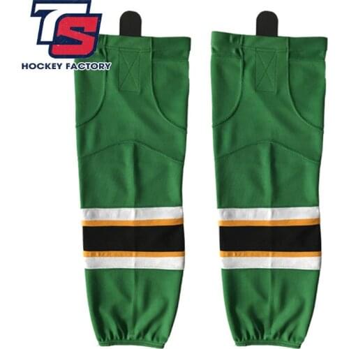 Cool hockey free shipping 100% Polyester Breathable Ice Hockey Socks Cheap Shin Guards W032 high quality men women sport