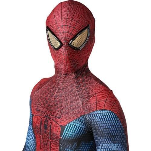 Movie Amazing 2 Costume Cosplay Original 3D Print Spandex Superhero Costume Halloween Fullbody Zenzai hubie halloween fantasia