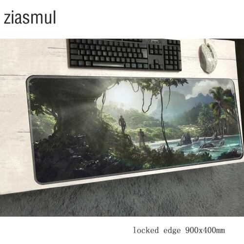 Crysis mouse pad 900x400x2mm mats High-end Computer mouse mat gaming accessories hot sales mousepad keyboard pc gamer