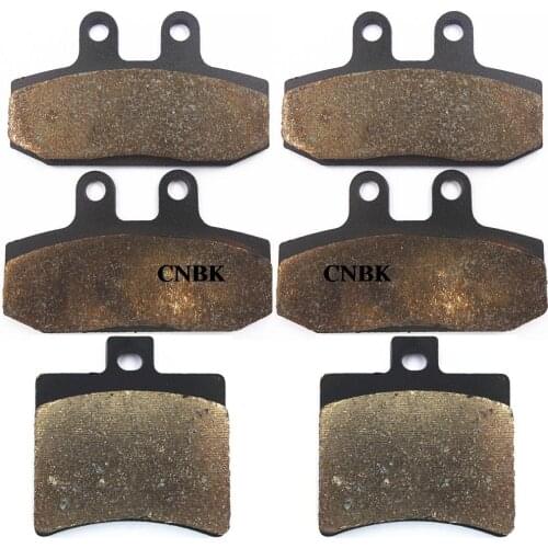 Brake Pads Set for APRILIA Atlantic 500 2002 - 2004 Sport 300 Cube Blackline 2011 MALAGUTI GT 500 Spider Max GT500 2004 - 2010
