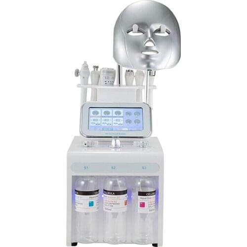 New Oxygen Small Bubble 8 in1 Water Dermabrasion Machine Hydrogen Oxygen Beauty Machine, For Deep Cleaning Skin Rejuvenation