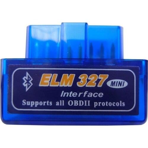 Super Mini Elm327 Bluetooth OBD2 V1.5 Elm 327 V 1.5 OBD 2 Car Diagnostic-Tool Scanner Elm-327 OBDII Adapter Auto Diagnostic Tool