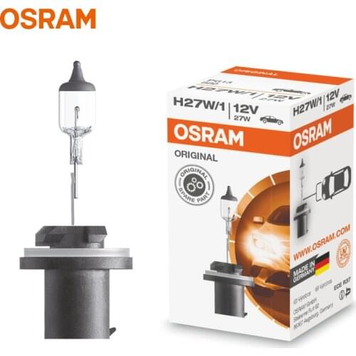 OSRAM 880 H27W/1 12V 27W PG13 Original Car Halogen Headlight Auto Bulb 3200K Standard Fog Lamp OEM Made In Germany (Single)