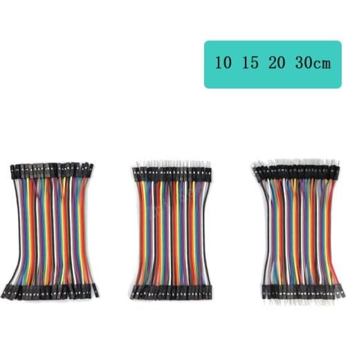Dupont Line 10CM 20CM 30CM 40Pin Male to Male + Male to Female and Female to Female Jumper Wire Dupont Cable for Arduino DIY KIT