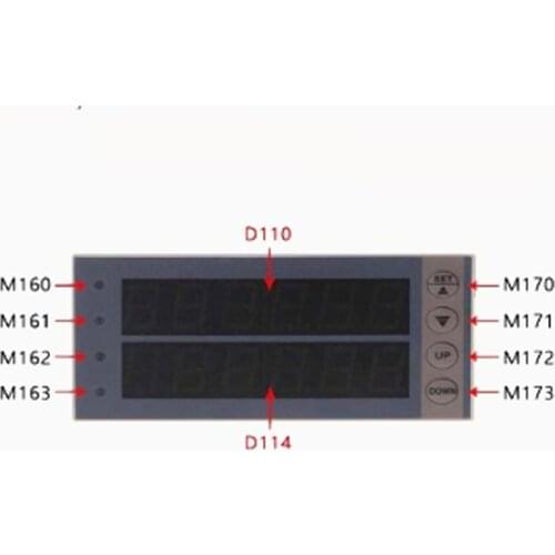 PLC domestic industrial control board and input parameter display board are equivalent to text or touch screen without programmi
