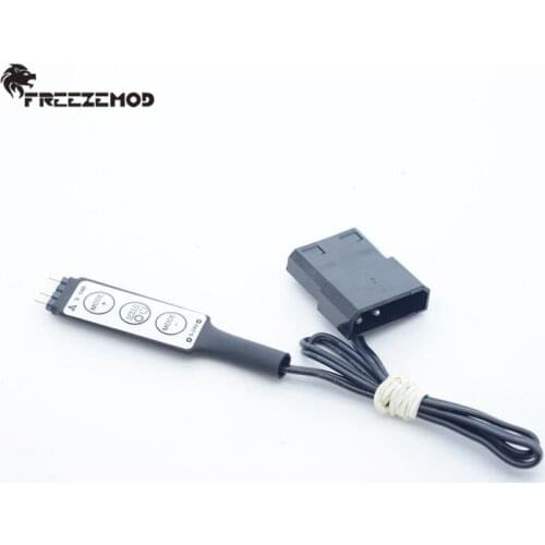 FREEZEMOD computer chassis light controller manual control 5V aurora full color rainbow. CH-SDKZ
