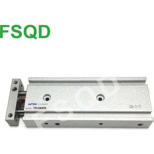 TR10X10S TR10X20S TR10X30S TR10X40S TR10X50S TR10X60S TR10X70S TR10X75S TR10X100S FSQD AIRTAC Twin-rod Cylinder TR TR10 Series