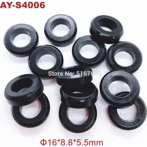 100pieces hot sale rubber seals o ring 16*8.8*5.5mm for fuel injector service kit auto parts replacement (AY-S4006)