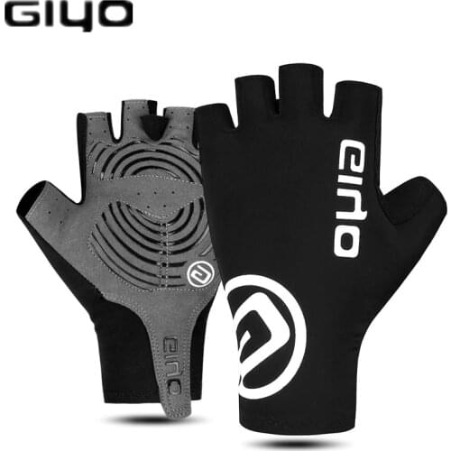 Giyo bicycle gloves half finger gel sports racing bicycle gloves ladies mens summer road bike gloves mountain bike gloves