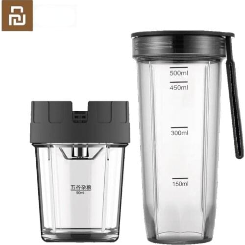 Youpin Pinlo Grinding Cup For Mijia and Pinlo Mixing Machine / Portable Bottle Water Cup Tritan Material 500ml For Pinlo Juicer