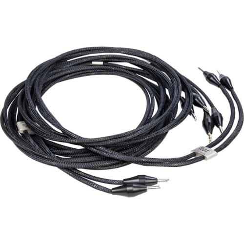YTER Well Tempered Orgentun Alloy Loud Banana Plug HiFi Fever Audio Speaker Cable
