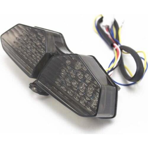 Motorcycle Rear Turn Signal Light Replacement LED Brake Tail Light for Yamaha YZF R6 2003-2005