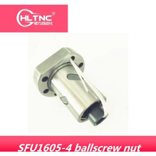 1pcs SFU1605-4 ballscrew nut 16mm ball screw single nut match use SFU1605