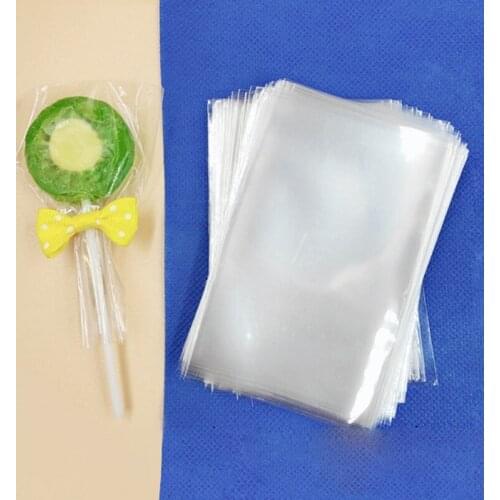 100PCS Plastic Bags For Packaging DIY Candy Cookie Bag Wedding Birthday Party Gift Cellophane Transparent Storage Pouches