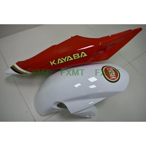 2004 - 2005 K4 GSXR 600 Fairing Kits 05 GSX-R600 White Red 2005 GSX R 750 Fairing Kits