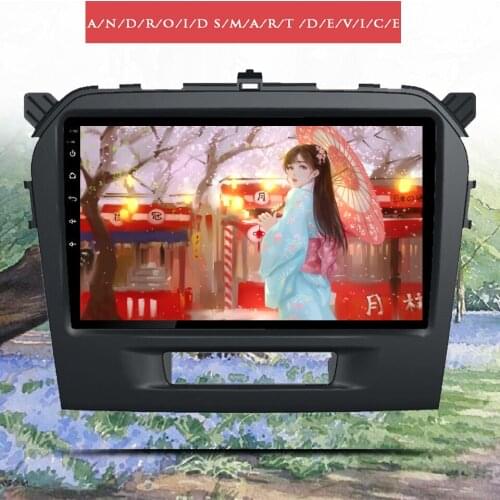 9'' IPS Screen Android10 6G+128G Car Radio Video Audio A/V Player Tape recorder PC GPS Navi Tablet Head Unit For SUZUKI Vitara