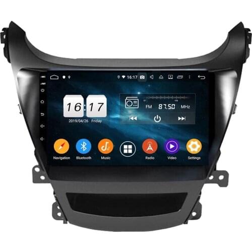 4gb+64gb PX6 9" Android 10 Car DVD Player for Hyundai Elantra 2014 2015 Stereo Radio GPS Bluetooth 5.0 WIFI Easy Connect
