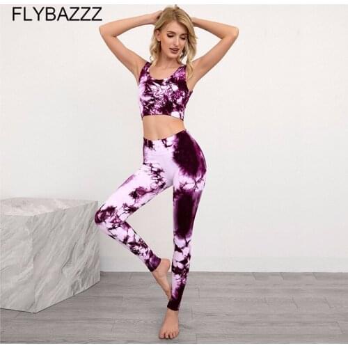 Seamless Yoga Suit Quick Dry 2 Piece Sports Bra Crop Top Leggings Sport Set Gym Clothes Fitness Tracksuit Workout Set Femme 2020