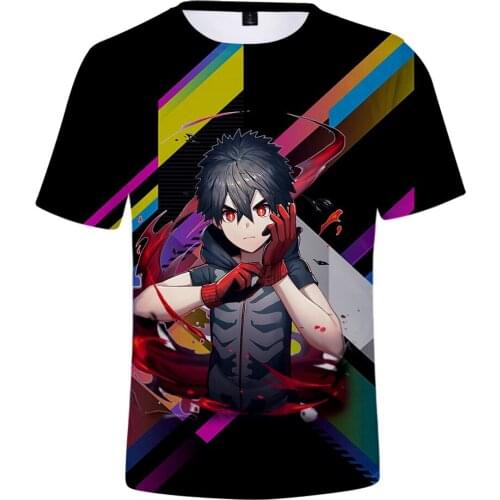 Kemono Jihen T Shirt Anime Unisex O-Hals Zomer Korte Mouw Vrouwen Mannen T Shirt Harajuku Streetwear Kids Kemono Jihen Tops