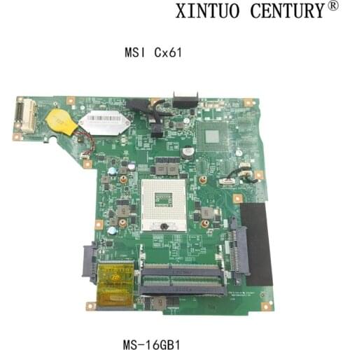 For MSI Cx61 Series LAPTOP Motherboard MS-16GB1 MS-16GB1 100% tested working