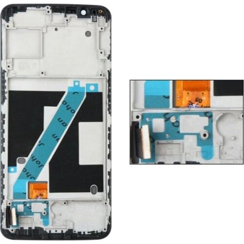 Mayitr Mobile Phone Panel Suitable For ONEPLUS 5T A5010 LCD Display Screen Module Assembly Replacement Digitizer Black Frame