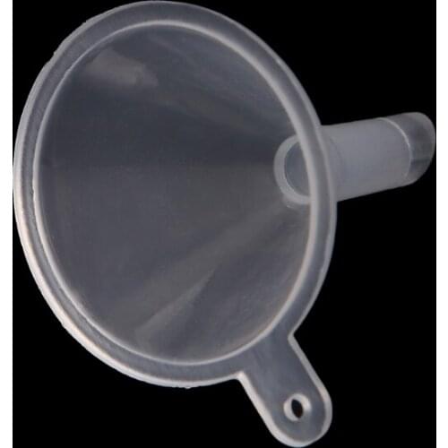 Mini Plastic Perfume Diffuser Bottle Liquid Oil Funnels Lab Kitchen Supplies