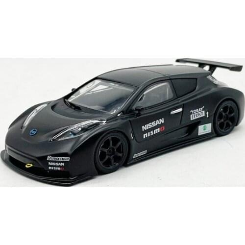 Nissan Leaf Nismo RC Diecast 1/43 Scale DIY Refit Alloy Car Model Classic Collection Adult Gift Boy Hot Toys Black Show