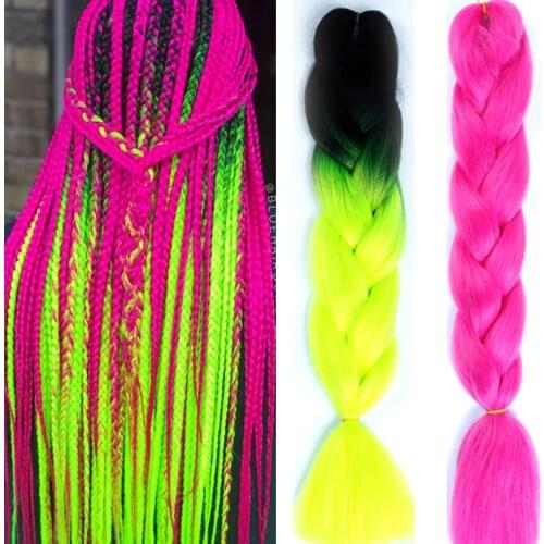 MUMUPI Kanekalon Ombre