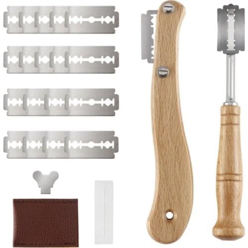 A Set Of Bread Dough Slash Tool French Baking Yeast Bread Knife Knife Making Tool Protective Cover Kitchen Utensils