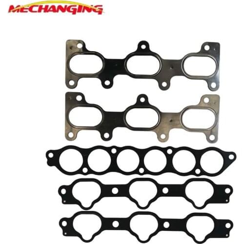 FOR HYUNDAI SONATA IV (EF) 2.7 V6 G6BA G6BA-Y G6BA-G 5PCS Intake Exhaust Manifold Engine Gasket Automotive Spare Parts