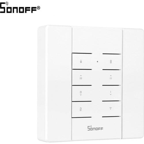 2019 New SONOFF RM433 8 Keys Multipurpose 433 MHz RF Remote Controller Works with SONOFF RF/Slampher/4CH Pro/TX Series/RF Bridge