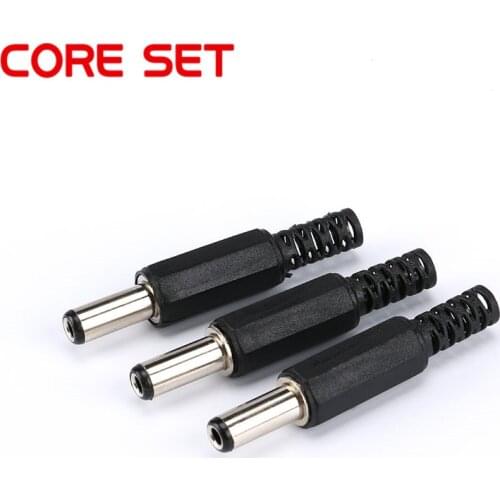 10PCS/Lot DC Plug 5.5mm-2.5mm Male Electrical Socket Outlet DC-005 DC-022 DC-012 DC-015 DC-053 DC-022B DC Outlet