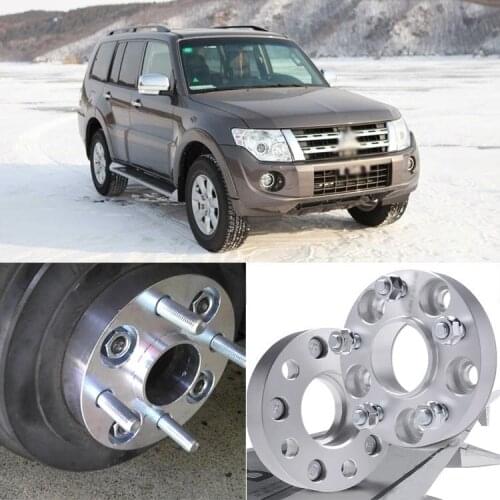 Teeze 4pcs 6X139.7 67.1CB 30mm Thick Hubcenteric Wheel Spacer Adapters For Mitsubishi Pajero 2006
