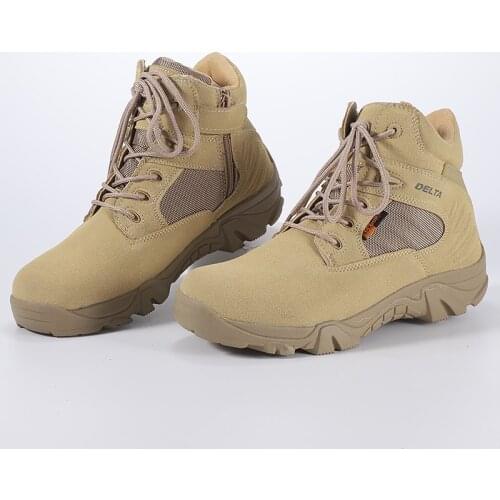 TOSAFZXY Mens Water Resistant Leather Work Boot Rubber Sole Construction Oil Resistant Utility Industrial Boots