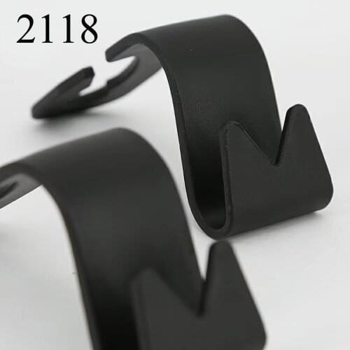 2pc Car Seat Back Hooks Hanger Organizer Universal Headrest Mount Storage Hook House Storage Simple Styling Car Coat Hanger