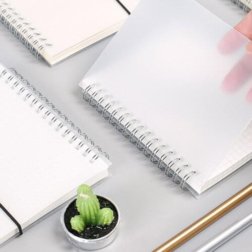1 pcs High quality A5 spiral book notebook to do DOT blank horizontal paper journal writing painting notebook
