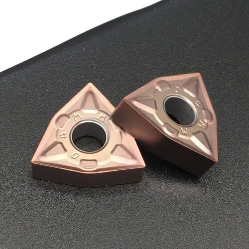 10PCS WNMG080404 MM 1125 External Turning Tool Carbide Insert Cutting Lathe CNC Tools Lathe Cutter Stainless Steel Carbide Tip