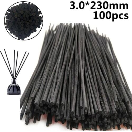 100x Flower Reed Oil Diffuser Replace Rattan Stick Essential Fragrance Sets Kits