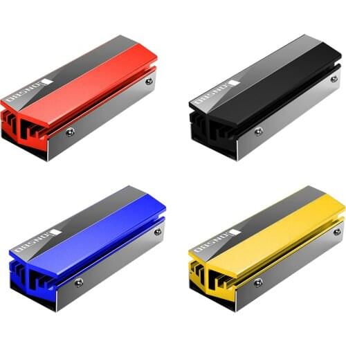 Jonsbo M.2 2280 SSD Heatsink Radiator Aluminum Cooler Vest Heat Sink Thermal Pads For NGFF NVME m.2 2280 Solid State Hard Disk