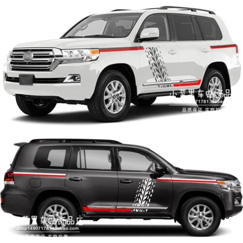 Car sticker FOR Toyota Land Cruiser LC200 2010-2020 Appearance modified fashion creative sports decal