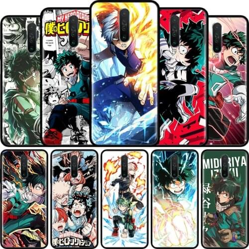 My Hero Academia Deku Bakugou Case For Xiaomi Redmi Note 9S 8 8T 7 9 10X K30i 5G K30 Pro Zoom K20 8A 7A 6A 6 Tpu Phone Coque Cas