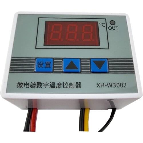XH-W3002 microcomputer digital thermostat temperature control switch temperature controller digital display 0.1 precision