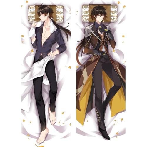 Dakimakura Anime Genshin Impact Double-sided Print Life-size Body Pillow