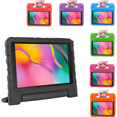 For Samsung Galaxy Tab A 2019 10.1 Full Body Case Handle Stand For Kids T510 T515