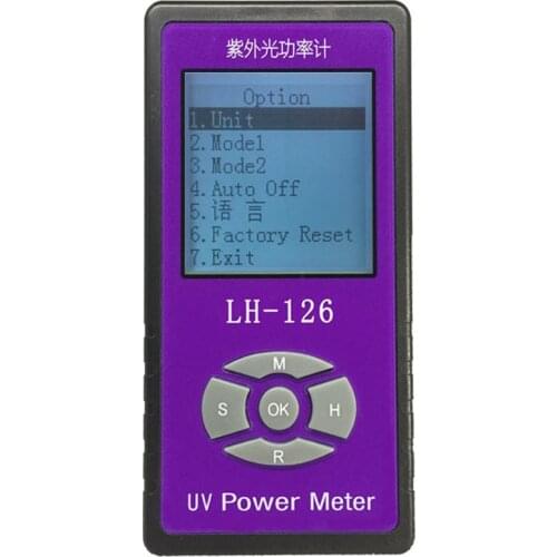 UV power Meter detector Barrier rate tester Solar Films UV Light transmittance test, Chinese and English interface option