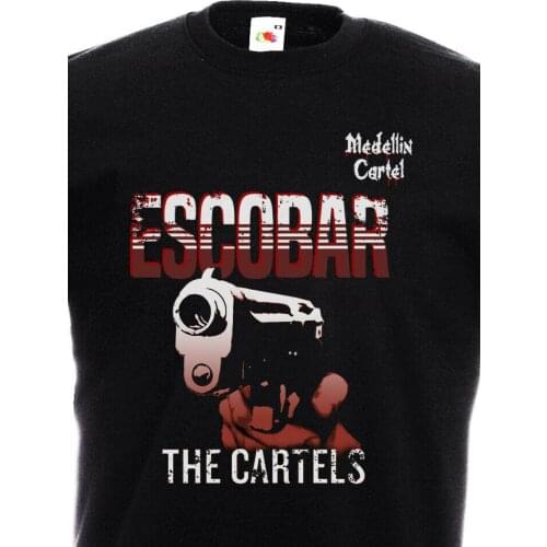 Escobar The Cartels Colombia Medellin Cartel Running T Shirt 2019 Fashion Unisex Tee